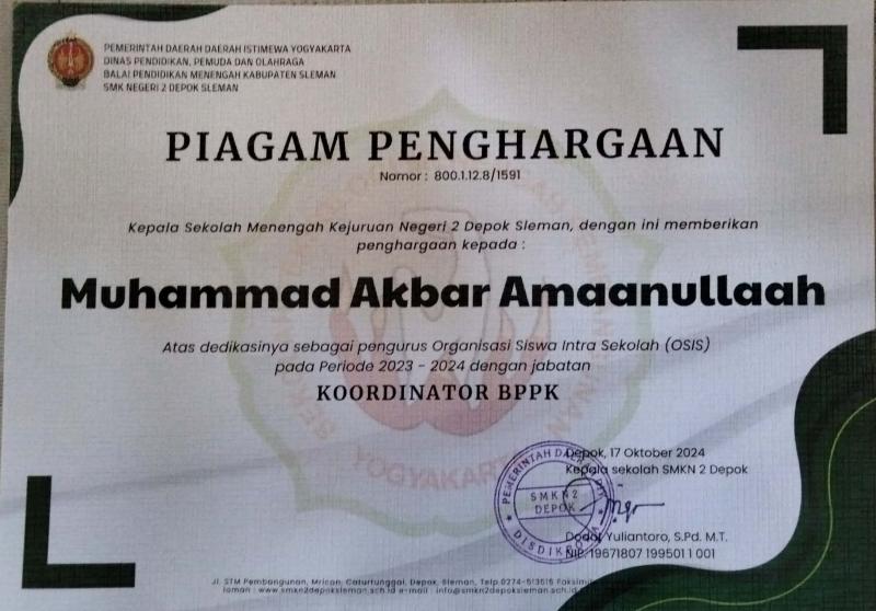 Koordinator Seksi Bidang Berbahasa